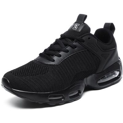 CHAUSSURES MULTISPORT Homme - HENRVIEG - Sport Basket Léger et Confortable Course Noir - Publicité CHAUSSURES MULTISPORT Homme - HENRVIEG - Sport Basket Léger et Confortable Course Noir - Publicité