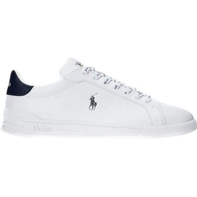 Polo Ralph Lauren Heritage Court II Homme Basket Blanc - Publicité Polo Ralph Lauren Heritage Court II Homme Basket Blanc - Publicité