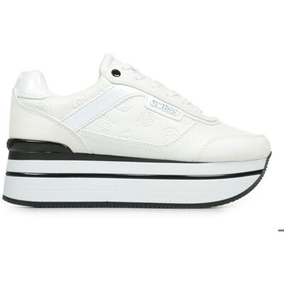 Basket Guess 104689 Blanc - Publicité Basket Guess 104689 Blanc - Publicité