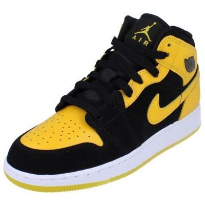 Jordan - AJ1 Mid - Noir - 40 - Chaussures - Publicité Jordan - AJ1 Mid - Noir - 40 - Chaussures - Publicité