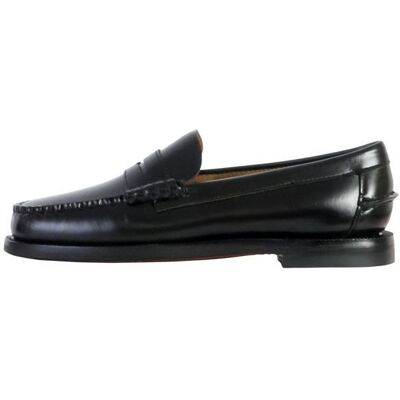 DOCKSIDES SEBAGO Moccassin Cuir Sebago Classic Dan Woman - Noir Noir - Publicité DOCKSIDES SEBAGO Moccassin Cuir Sebago Classic Dan Woman - Noir Noir - Publicité