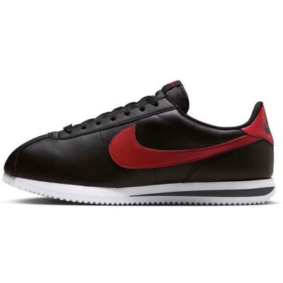 Basket Nike Cortez Classic Leather Nike Noir - Publicité Basket Nike Cortez Classic Leather Nike Noir - Publicité