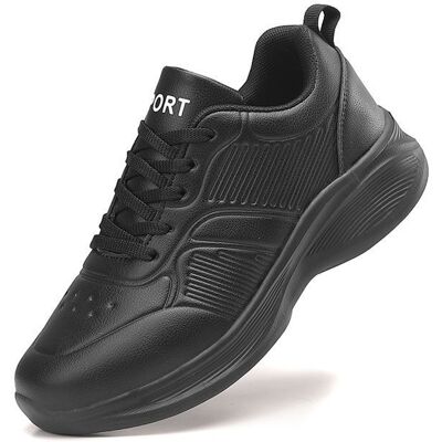 CHAUSSURES MULTISPORT Femme - HENRVIEG - Léger et Confortable Course - Noir Noir - Publicité CHAUSSURES MULTISPORT Femme - HENRVIEG - Léger et Confortable Course - Noir Noir - Publicité