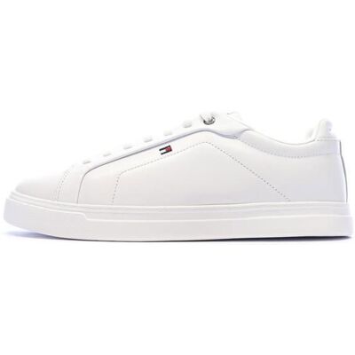 Baskets Blanches Homme Tommy Hilfiger Icon Blanc - Publicité Baskets Blanches Homme Tommy Hilfiger Icon Blanc - Publicité