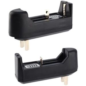 Chargeur universel pour batterie rechargeable Li-ion 3.6V 3.7V 18650 14500 prise américaineMKK93 - Publicité Chargeur universel pour batterie rechargeable Li-ion 3.6V 3.7V 18650 14500 prise américaineMKK93 - Publicité