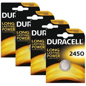 4 piles Duracell CR2450 3V Lithium pile à pile 2450 DL2450 K2450L - Publicité 4 piles Duracell CR2450 3V Lithium pile à pile 2450 DL2450 K2450L - Publicité