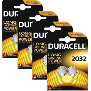 Pile bouton Lithium Duracell CR2032 - Pack de 8 - Publicité Pile bouton Lithium Duracell CR2032 - Pack de 8 - Publicité
