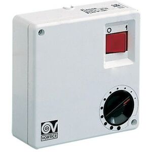 Variateur électronique de vitesse et marche arrêt 1.5 A Vortice Blanc - Publicité Variateur électronique de vitesse et marche arrêt 1.5 A Vortice Blanc - Publicité