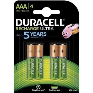 Duracell Recharge Ultra AAA 900 mAh - Piles - Publicité Duracell Recharge Ultra AAA 900 mAh - Piles - Publicité