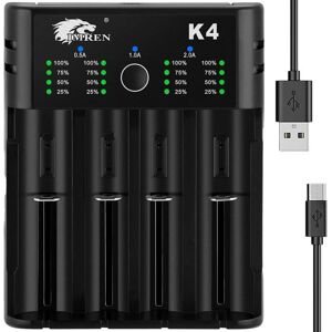 HOME FIT TRAINING Chargeur Piles Rechargeable 18650 Charge Rapide pour Batterie 37V 18650 14500 14650 17500 18350 18650 18700 20700 21700 22650 - Publicité HOME FIT TRAINING Chargeur Piles Rechargeable 18650 Charge Rapide pour Batterie 37V 18650 14500 14650 17500 18350 18650 18700 20700 21700 22650 - Publicité