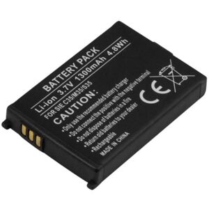 Batterie de Remplacement - AVIZAR - Siemens C35/S35 - Li-ion 3.7V 1300mAh - Connectique 4 broches - Noir Noir - Publicité Batterie de Remplacement - AVIZAR - Siemens C35/S35 - Li-ion 3.7V 1300mAh - Connectique 4 broches - Noir Noir - Publicité