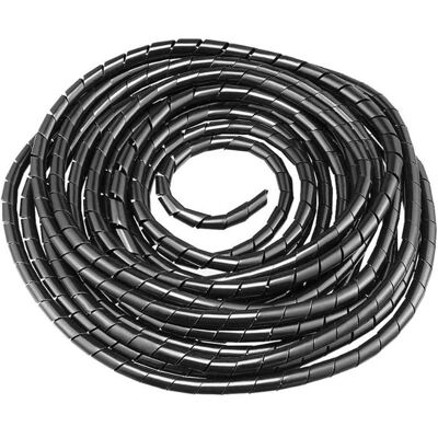 KJEHOME Gaine Spirale Flexible Universel 10mmde Câble Rangement de Tube Enroulement de Câble Longueur: 9MØ 10mmNoir - Publicité KJEHOME Gaine Spirale Flexible Universel 10mmde Câble Rangement de Tube Enroulement de Câble Longueur: 9MØ 10mmNoir - Publicité