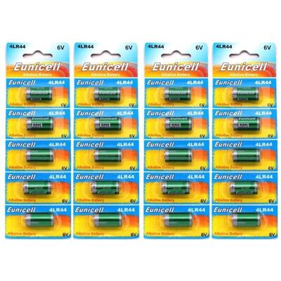 123 Lot de 20 Piles Alcaline 6V Type 4LR44 compatibles 4AG13 4A76 476A - Yuan Yuan - Publicité 123 Lot de 20 Piles Alcaline 6V Type 4LR44 compatibles 4AG13 4A76 476A - Yuan Yuan - Publicité