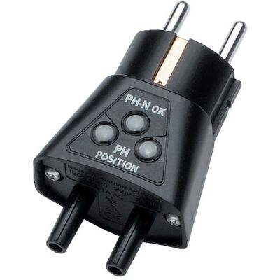 Adaptateur testeur de prises - CHAUVIN ARNOUX - CA751 - Tension - CAT IV 600 V - Noir Noir - Publicité Adaptateur testeur de prises - CHAUVIN ARNOUX - CA751 - Tension - CAT IV 600 V - Noir Noir - Publicité