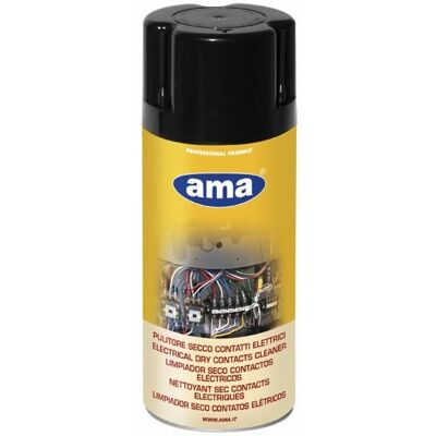 Spray désoxydant - AMA - 400 ml - Nettoyage contacts électriques - Protection - Usage intérieur - Publicité Spray désoxydant - AMA - 400 ml - Nettoyage contacts électriques - Protection - Usage intérieur - Publicité