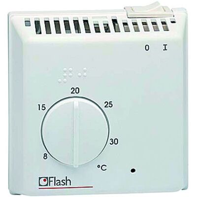 Thermostat électronique - HAGER - 25513 - Entrée fil pilote 230V - Régulation électronique - IP30 Blanc - Publicité Thermostat électronique - HAGER - 25513 - Entrée fil pilote 230V - Régulation électronique - IP30 Blanc - Publicité