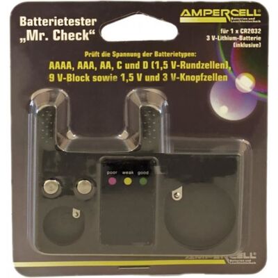 Generic - Universal Battery Tester - Aa/Aaa/C/D - 9V - Publicité Generic - Universal Battery Tester - Aa/Aaa/C/D - 9V - Publicité