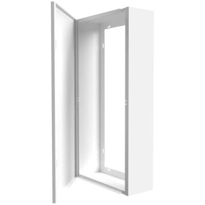 Coffret dhabillage ATOLE pour tableaux électriques 13 modules en acier blanc - H. utile : 610 mm - Publicité Coffret dhabillage ATOLE pour tableaux électriques 13 modules en acier blanc - H. utile : 610 mm - Publicité