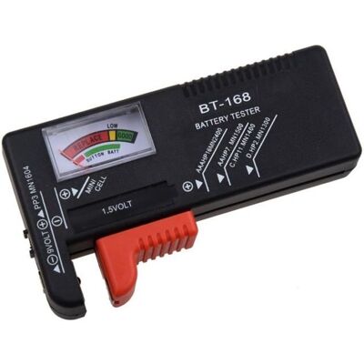 Testeur de piles universel - SODIAL - Generique - Noir - AA / AAA / C / D / pile bouton et piles 9V PP3 Noir - Publicité Testeur de piles universel - SODIAL - Generique - Noir - AA / AAA / C / D / pile bouton et piles 9V PP3 Noir - Publicité