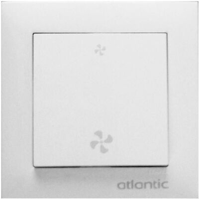 Bouton poussoir universel - Atlantic 420931 - pour bouches VMC hygroréglable Blanc - Publicité Bouton poussoir universel - Atlantic 420931 - pour bouches VMC hygroréglable Blanc - Publicité