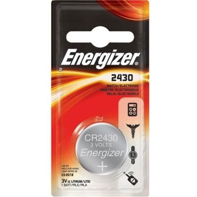 Energizer CR2430 Lot de 10 piles - Publicité Energizer CR2430 Lot de 10 piles - Publicité