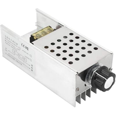 LIAIKI 6000W AC 220V SCR Régulateur De Tension Electrique Thermostat De Gradateur De Contrôle De Vitesse De Moteur - Publicité LIAIKI 6000W AC 220V SCR Régulateur De Tension Electrique Thermostat De Gradateur De Contrôle De Vitesse De Moteur - Publicité