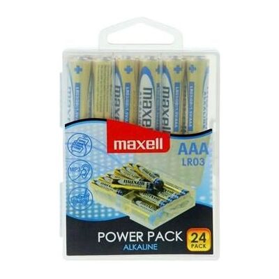 AR0395 - MAXELL - Pack de 24 Piles LR3 Boite Pl… - Publicité AR0395 - MAXELL - Pack de 24 Piles LR3 Boite Pl… - Publicité