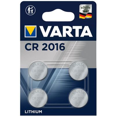Varta - Pack de 10 blisters de 4 Piles électronique CR2016 - Publicité Varta - Pack de 10 blisters de 4 Piles électronique CR2016 - Publicité