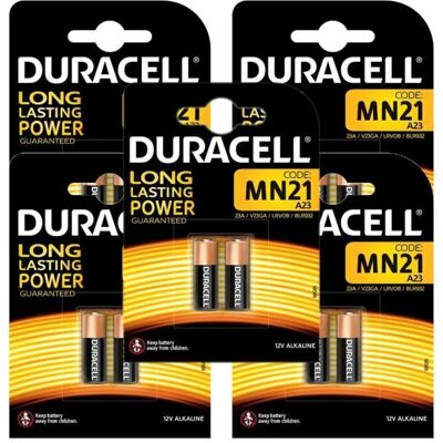 Duracell - MN21 12V - Batterie alcaline - Lot de 10 - Publicité Duracell - MN21 12V - Batterie alcaline - Lot de 10 - Publicité