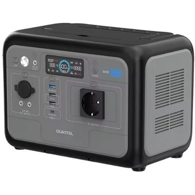 Centrale électrique portable - OUKITEL - P800E - 512Wh - 800W - Charge rapide AC + DC Noir - Publicité Centrale électrique portable - OUKITEL - P800E - 512Wh - 800W - Charge rapide AC + DC Noir - Publicité