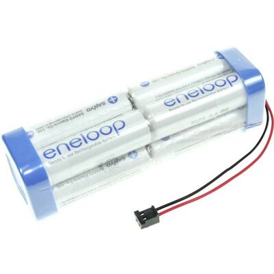 Pack de Batteries eneloop F2x2x2 AA - Rechargeable, 9.6V 2000mAh - Publicité Pack de Batteries eneloop F2x2x2 AA - Rechargeable, 9.6V 2000mAh - Publicité
