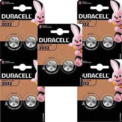 Duracell - CR2032 - Noir - 5 packs - Battery - Publicité Duracell - CR2032 - Noir - 5 packs - Battery - Publicité