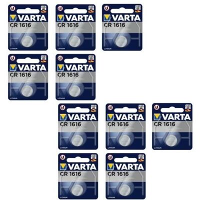 10 piles Varta CR1616 - - Publicité 10 piles Varta CR1616 - - Publicité
