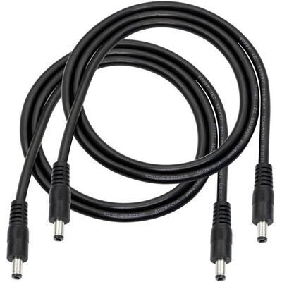 Câble adaptateur dalimentation mâle vers mâle - OEM - DC5521 - 3 pieds - 18awg - Publicité Câble adaptateur dalimentation mâle vers mâle - OEM - DC5521 - 3 pieds - 18awg - Publicité