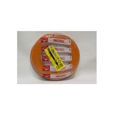 Electraline 1010101BF - Câble rigide orange 1,5 mm² - Publicité Electraline 1010101BF - Câble rigide orange 1,5 mm² - Publicité