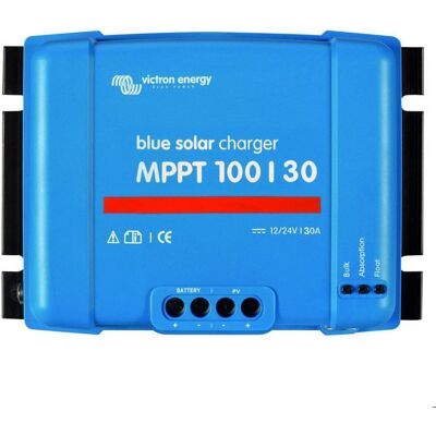 Victron Energy Victron BlueSolar MPPT 100/30 Contrôleur de Charge Solaire - Gestion de l'énergie solaire - Publicité Victron Energy Victron BlueSolar MPPT 100/30 Contrôleur de Charge Solaire - Gestion de l'énergie solaire - Publicité