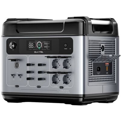 Centrale Électrique Portable - OUKITEL - P2001 Plus - 2400W - Batterie LiFePO4 2048Wh - 13 Prises - Publicité Centrale Électrique Portable - OUKITEL - P2001 Plus - 2400W - Batterie LiFePO4 2048Wh - 13 Prises - Publicité