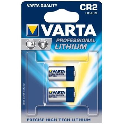 Piles Lithium 3V CR2 Varta Professional - Publicité Piles Lithium 3V CR2 Varta Professional - Publicité