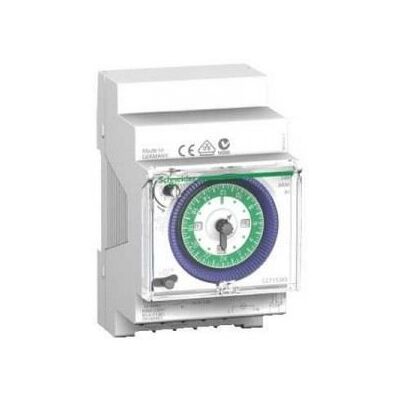 Minuterie Schneider Electric - 1 Canal - Rail DIN - 250V AC - Publicité Minuterie Schneider Electric - 1 Canal - Rail DIN - 250V AC - Publicité