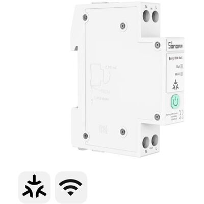 SONOFF Interrupteur Connecté DIN Rail Matter WiFi 32A Compteur Énergie Consommation Électrique Compatible Alexa Google SmartThings - Publicité SONOFF Interrupteur Connecté DIN Rail Matter WiFi 32A Compteur Énergie Consommation Électrique Compatible Alexa Google SmartThings - Publicité
