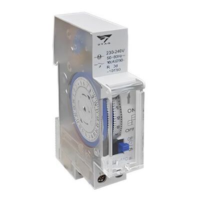 SMT961C IMO - Horloge modulaire journalière 24H analogique - 220VAC - plage de 15min - 1 module - Publicité SMT961C IMO - Horloge modulaire journalière 24H analogique - 220VAC - plage de 15min - 1 module - Publicité