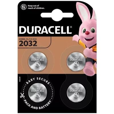 DURACELL CR2032 BL4 (1 BLISTER DE 4 PILES) - Publicité DURACELL CR2032 BL4 (1 BLISTER DE 4 PILES) - Publicité