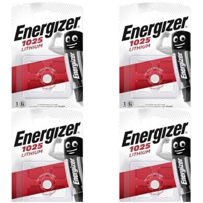 Energizer CR1025 - Pile bouton au lithium - 3V - Publicité Energizer CR1025 - Pile bouton au lithium - 3V - Publicité
