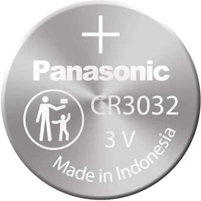 Panasonic Pile bouton CR3032 Lithium (emballage Bulk) Blanc - Publicité Panasonic Pile bouton CR3032 Lithium (emballage Bulk) Blanc - Publicité