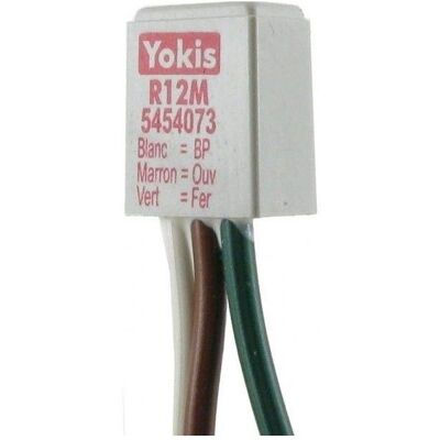Yokis Adaptateur pour poussoir double R12M - interface bouton-poussoir 2 boutons filaire - Publicité Yokis Adaptateur pour poussoir double R12M - interface bouton-poussoir 2 boutons filaire - Publicité