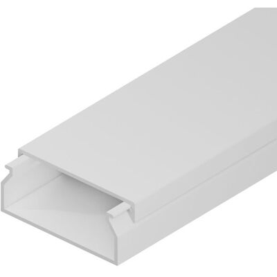 Goulotte électrique - EDO Solutions Technic - EDO777730 - Blanc - PVC - 2m Blanc - Publicité Goulotte électrique - EDO Solutions Technic - EDO777730 - Blanc - PVC - 2m Blanc - Publicité