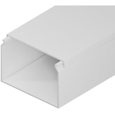 Goulotte électrique - EDO Solutions Technic - EDO777733 - Blanc - PVC - 2m Blanc - Publicité Goulotte électrique - EDO Solutions Technic - EDO777733 - Blanc - PVC - 2m Blanc - Publicité
