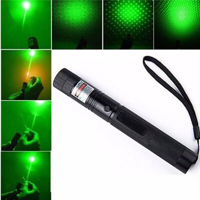 Pointeur Laser - 5000mW - Mise au point réglable - Brûler allumette - Publicité Pointeur Laser - 5000mW - Mise au point réglable - Brûler allumette - Publicité