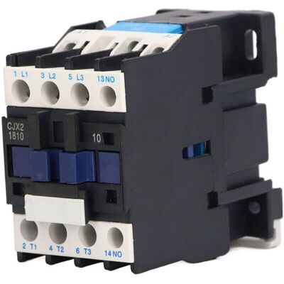 FRAVONIX Contacteur 220V 18A AC Normalement Contacteur électrique avec des Contacts en Alliage argenté CJX2 1810 M5 Design à Vis - Publicité FRAVONIX Contacteur 220V 18A AC Normalement Contacteur électrique avec des Contacts en Alliage argenté CJX2 1810 M5 Design à Vis - Publicité