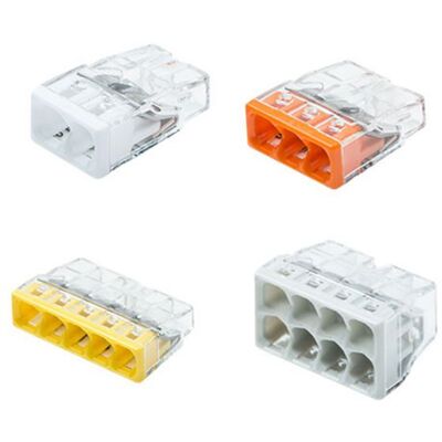 WAGO Pot panaché de 50 bornes de connexion automatique 2 3 5 et 8 entrées S2273 - Publicité WAGO Pot panaché de 50 bornes de connexion automatique 2 3 5 et 8 entrées S2273 - Publicité